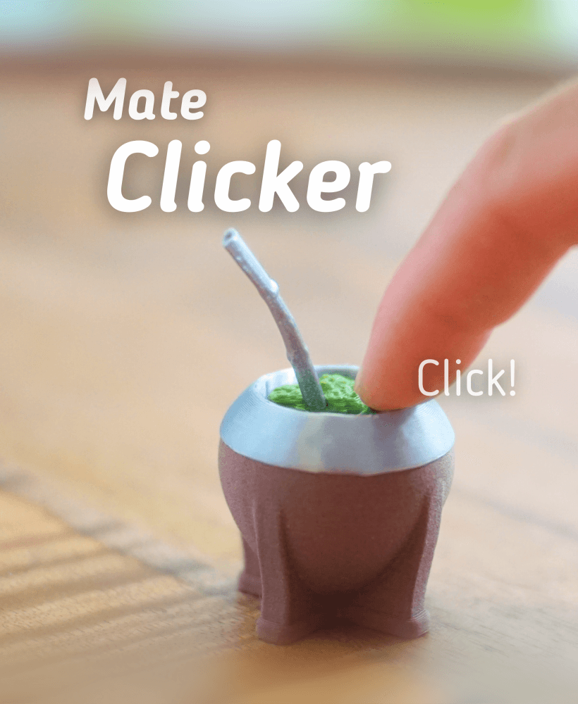 Mate Clicker - Ludo Toy - Mate Fidget 3d model