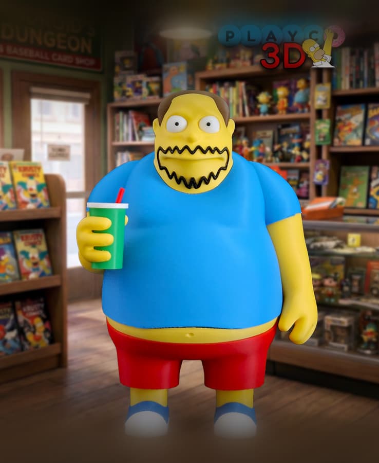 Comic Book Guy 3d model