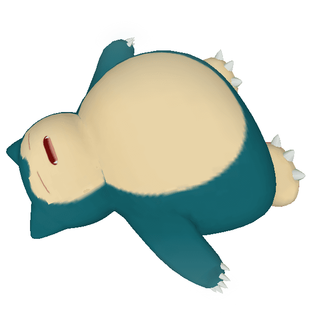 Pokemon Snorlax 3d model