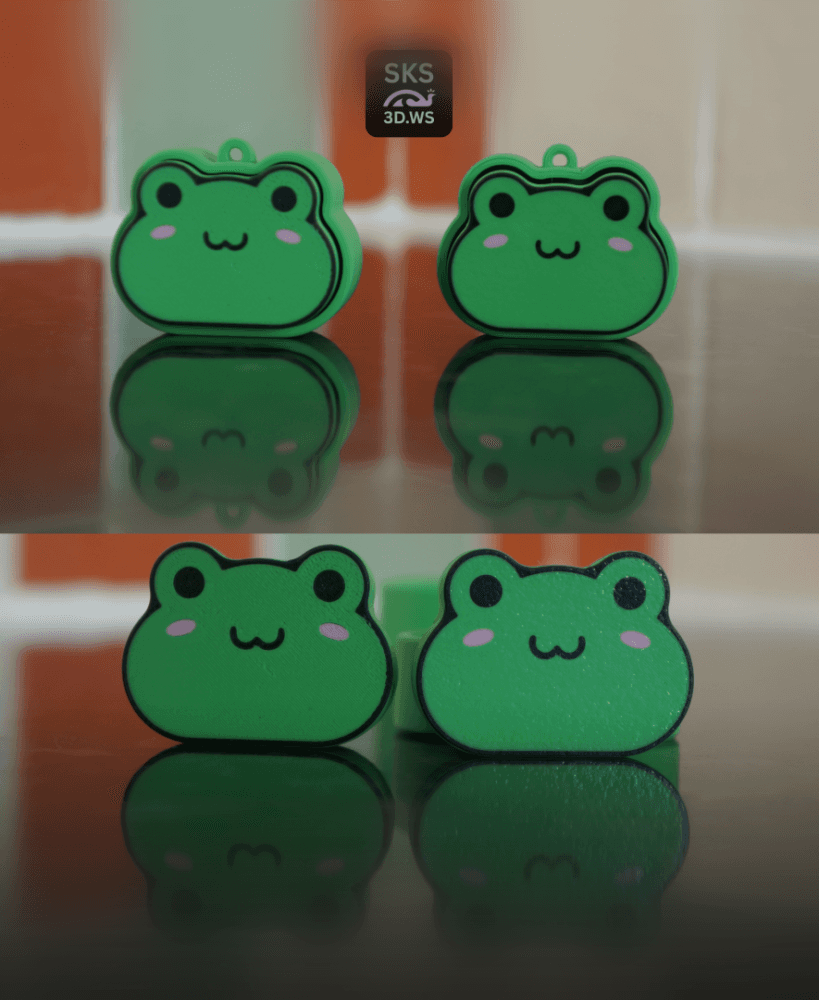 Frog Mechanical Keycap Clicker 3d model