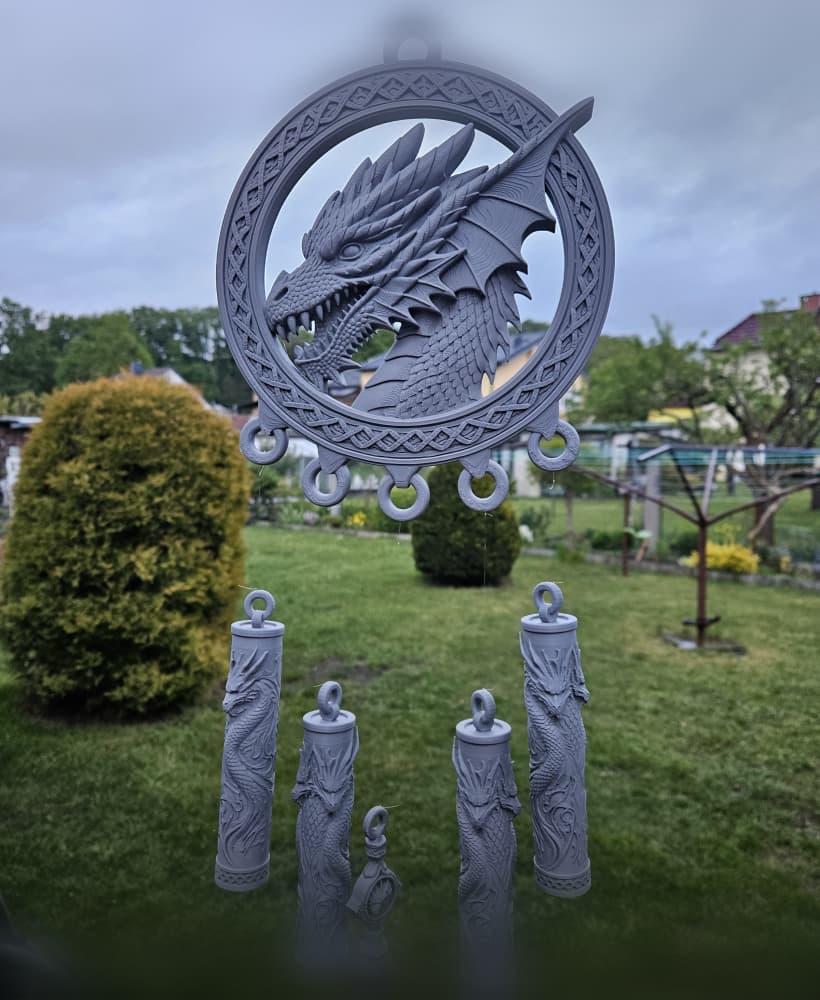 Dragon Chime 3d model