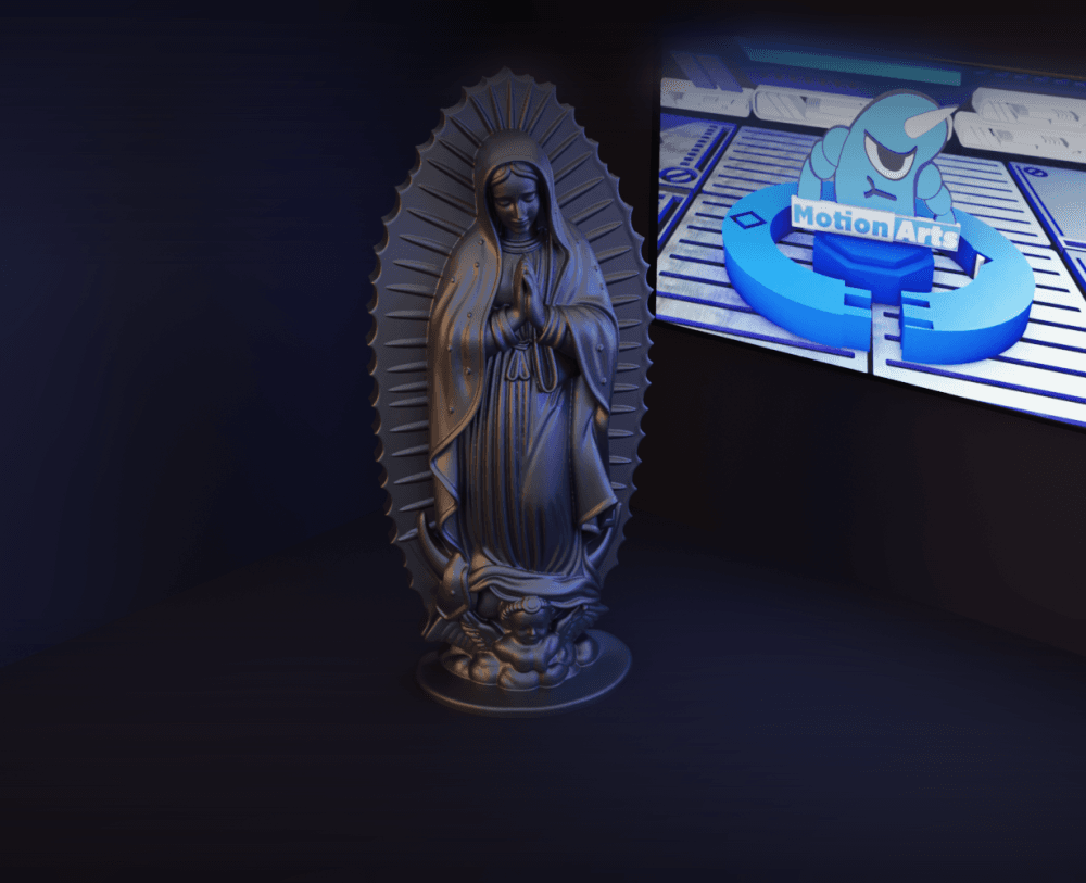 Virgem Guadalupe.stl 3d model
