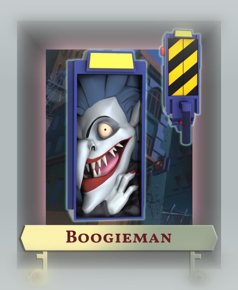 Wall mounted Ghost Trap Boogieman 3d model