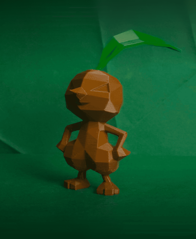 Nuzleaf Low Poly Pokemon 3d model