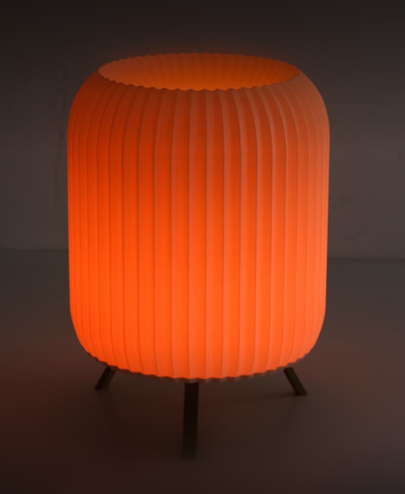 MODERN PAPER LAMP 265x190 MM (10.43x7.5 IN) 3d model