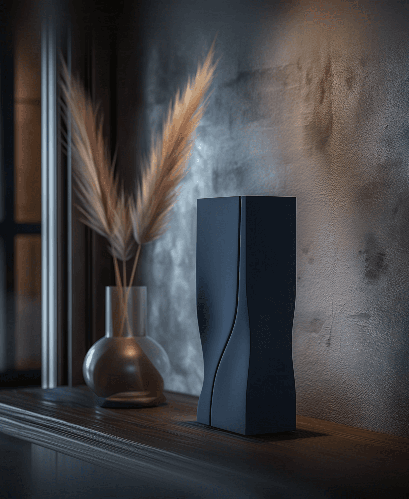 Shadowline Vase for Modern Minimalist Home Decor 3d model