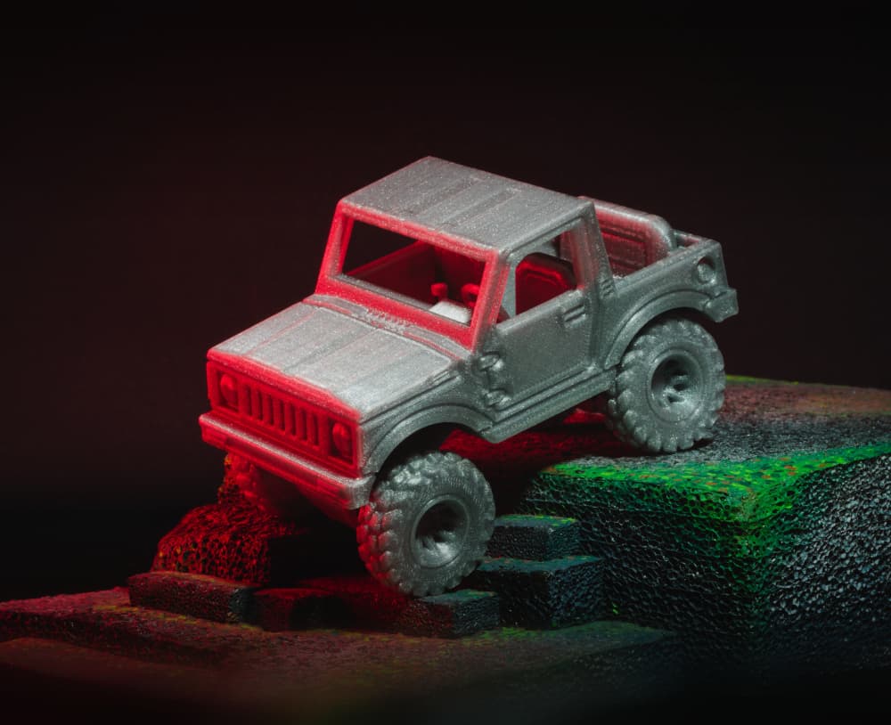 Suszuki Samurai SJ410 - Print in place 3d model