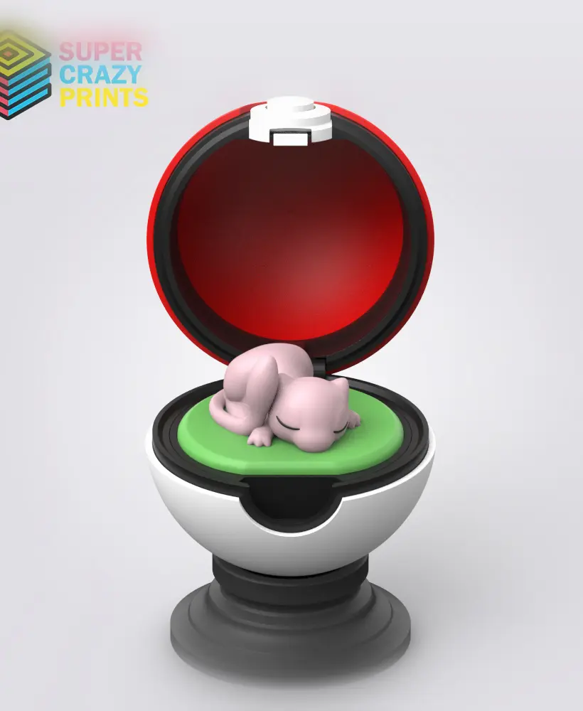 Pokeball Mew 3d model