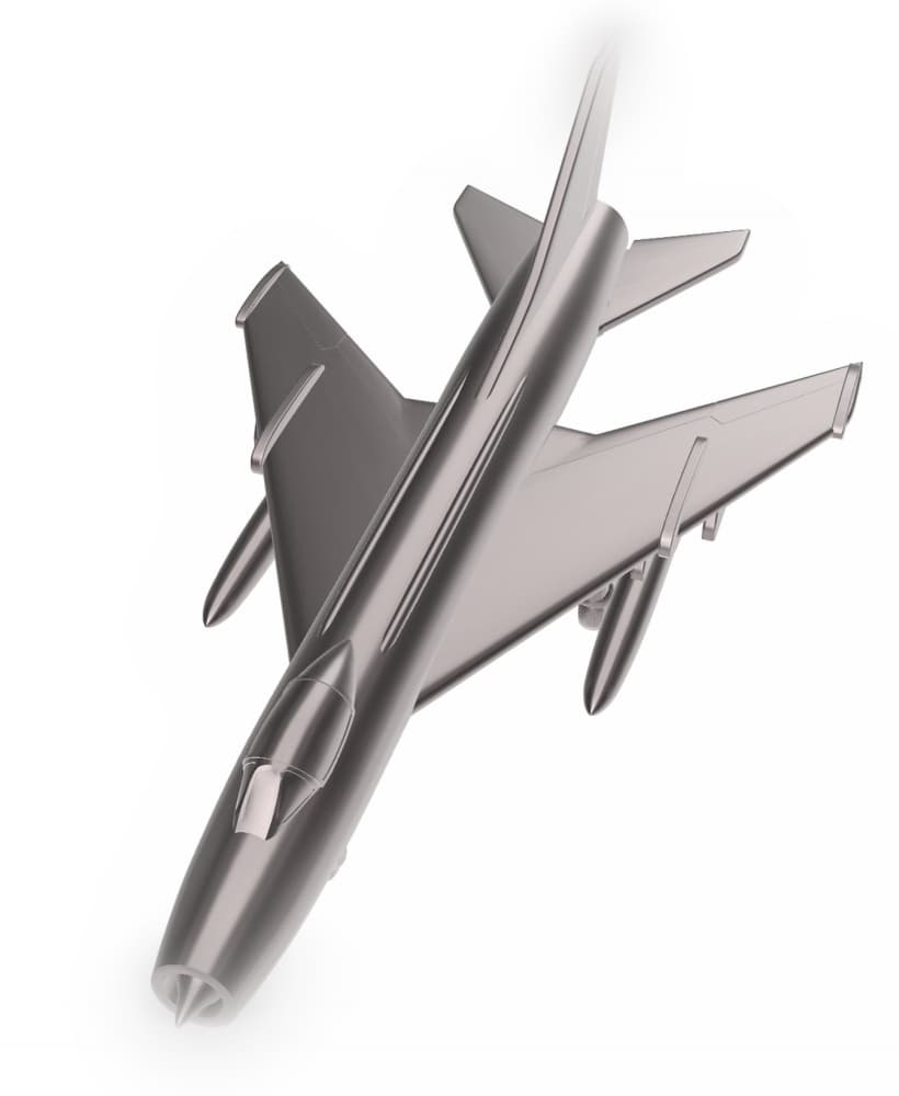 Sukhoi Su-7 Fitter 3d model