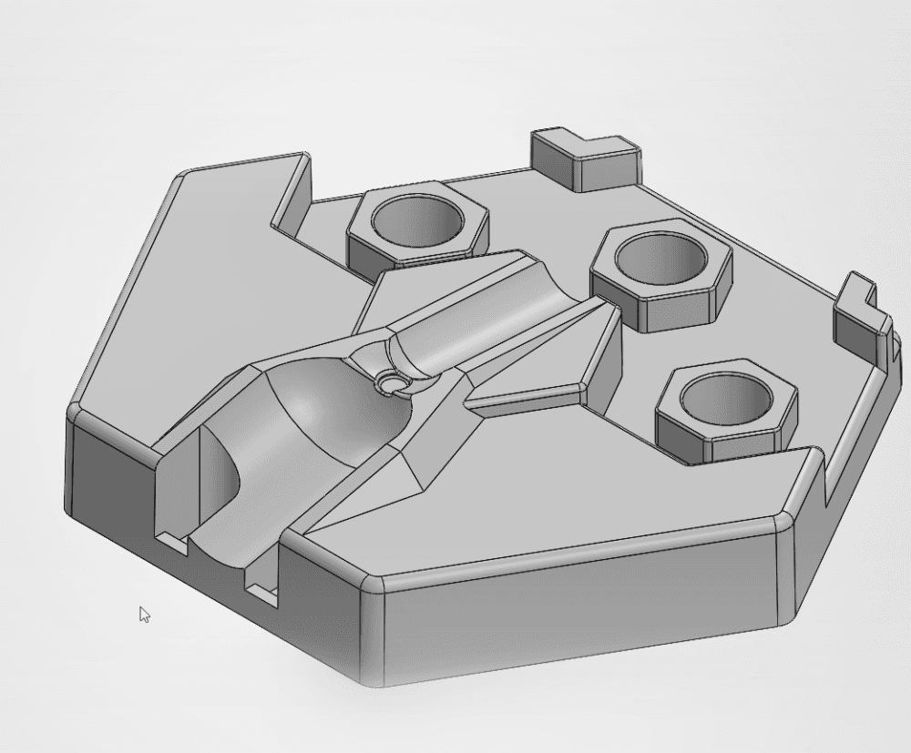 Gravitrax Micro Adapter Set for Gravitrax 3d model