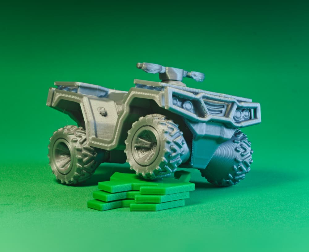 Quad Bike - Print in place 3d model