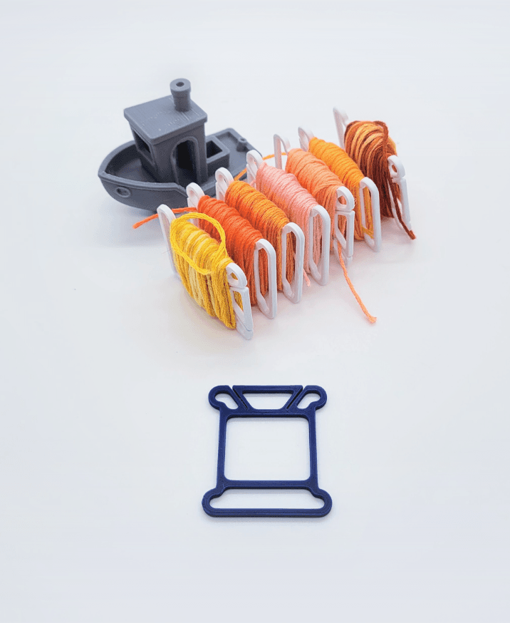 Minimalist Floss Bobbin 3d model