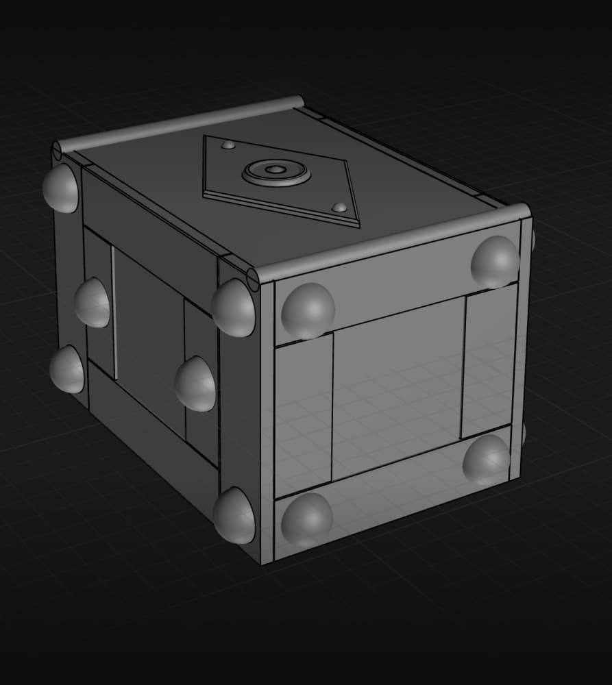 Treasure Chest 3d model