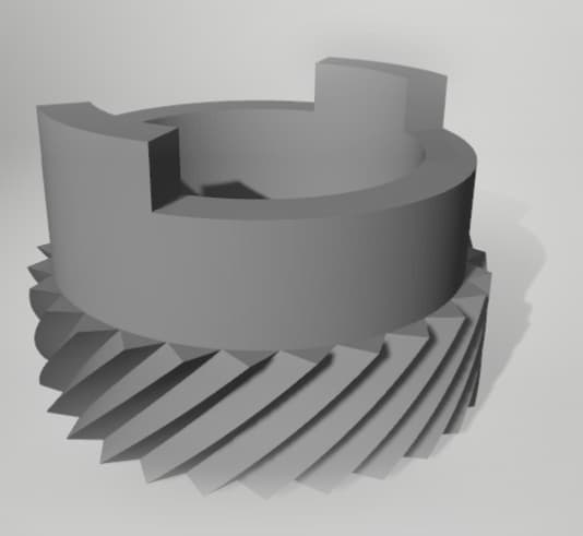 44806-MG9-003 1985-1987 Honda Goldwing speedometer gear 3d model