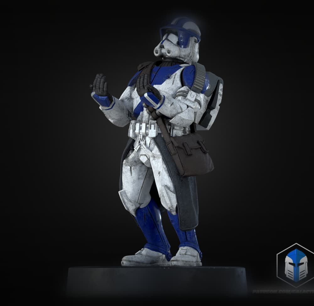 Clone Trooper Controller Holders - 3D Print Files 3d model