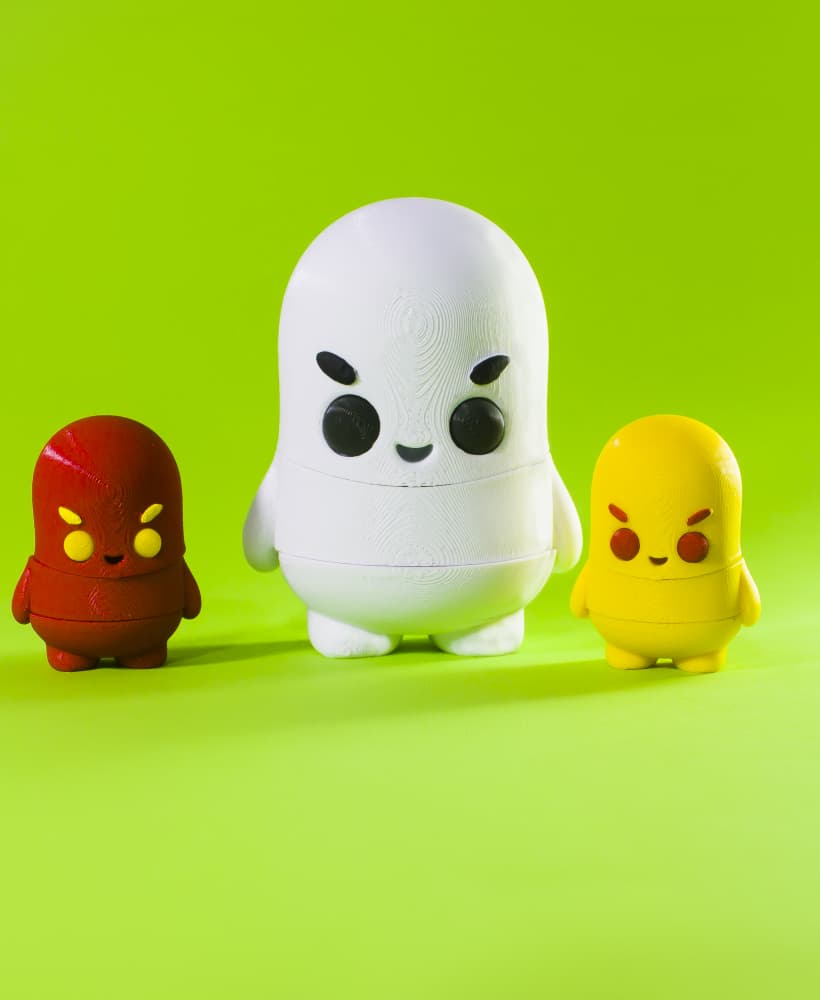 Glower Mean Ghost 3d model