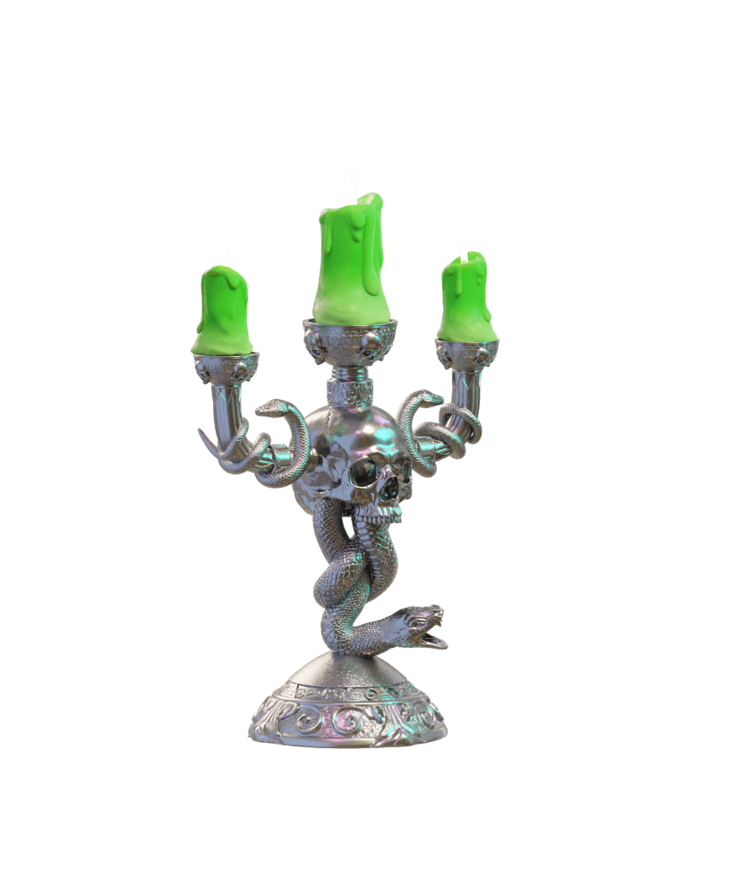Harry Potter Candle 3d model