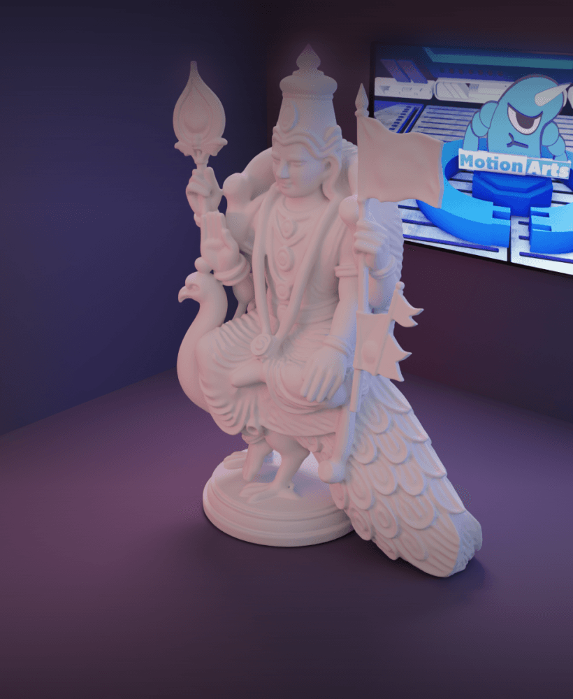 Lord Murugan.stl 3d model