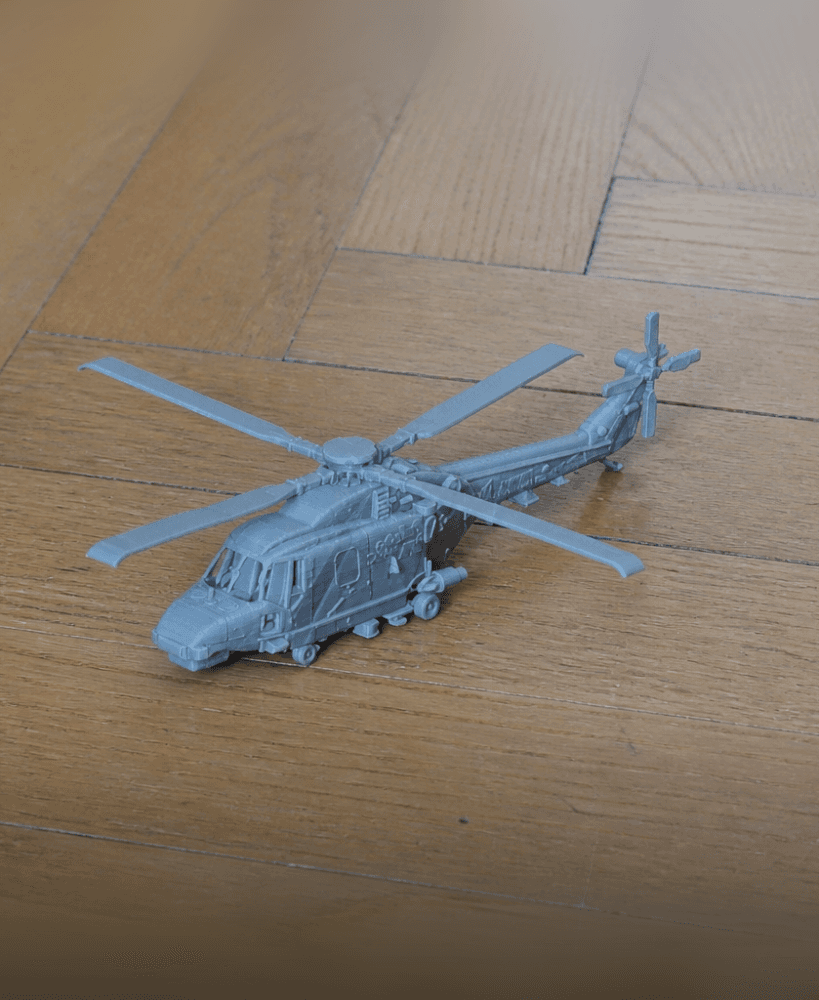 Westland Lynx Helicopter.stl 3d model