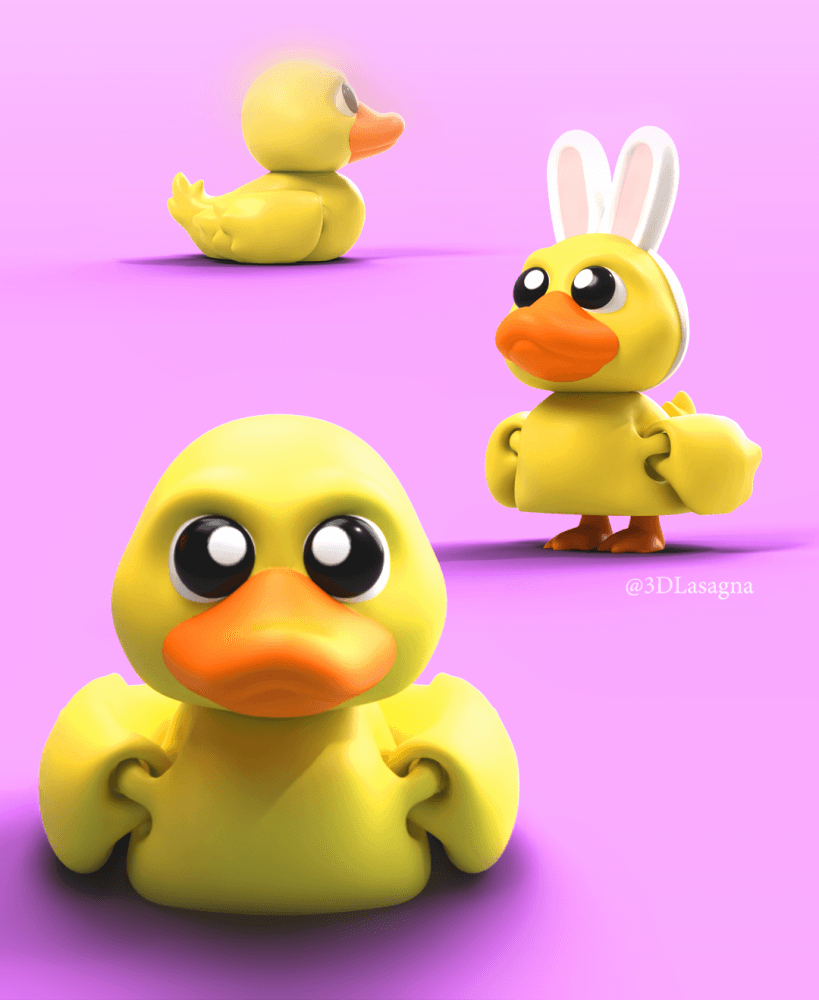 3DL Duck 3d model