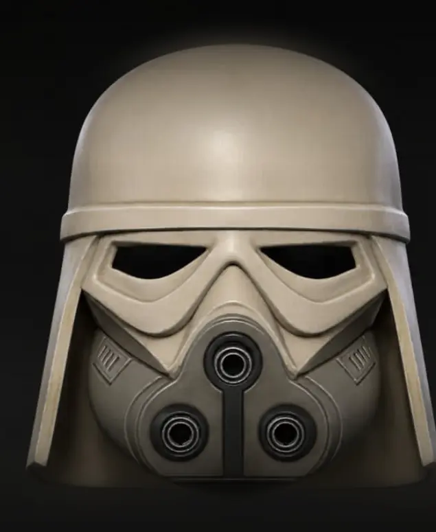 Imperial Remnant SnowTrooper Helmet 3d model