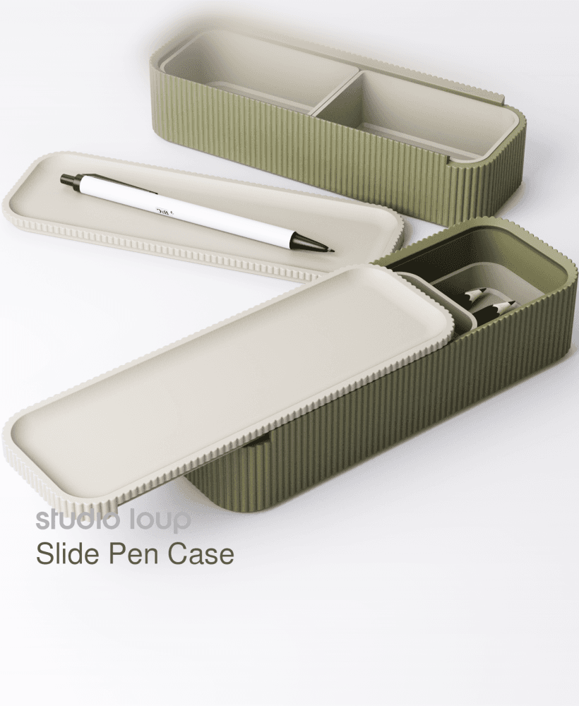 Slide Pen Case 3d model
