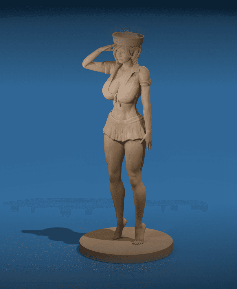Sexy Sailor GIrl v2 3d model