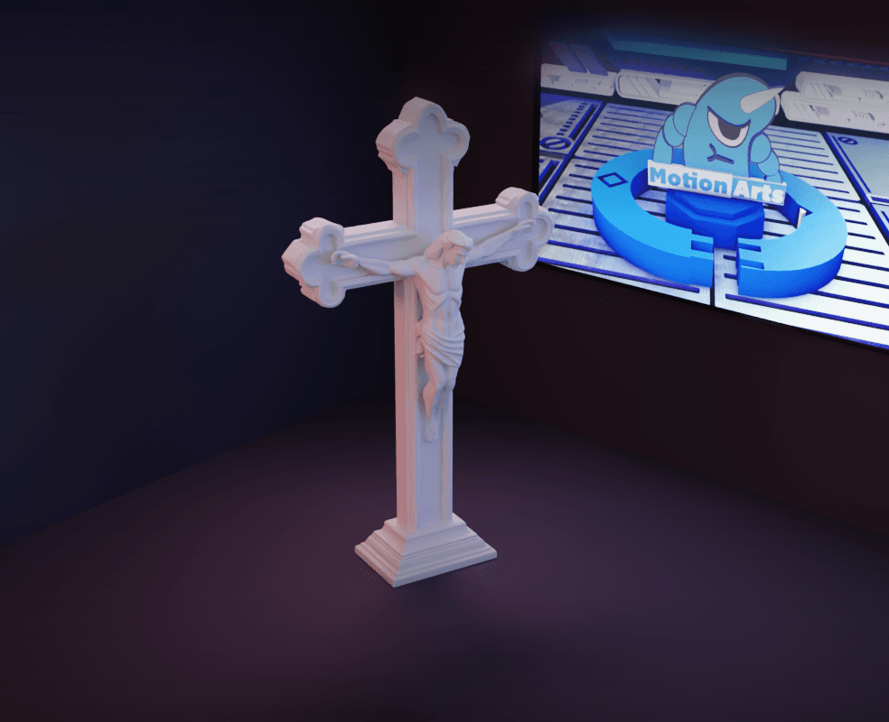 Jesus Cruz.stl 3d model