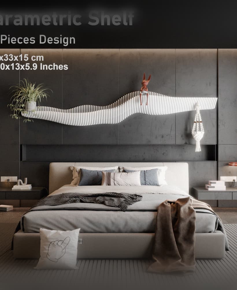 Parametric Shelf Design V2 3d model