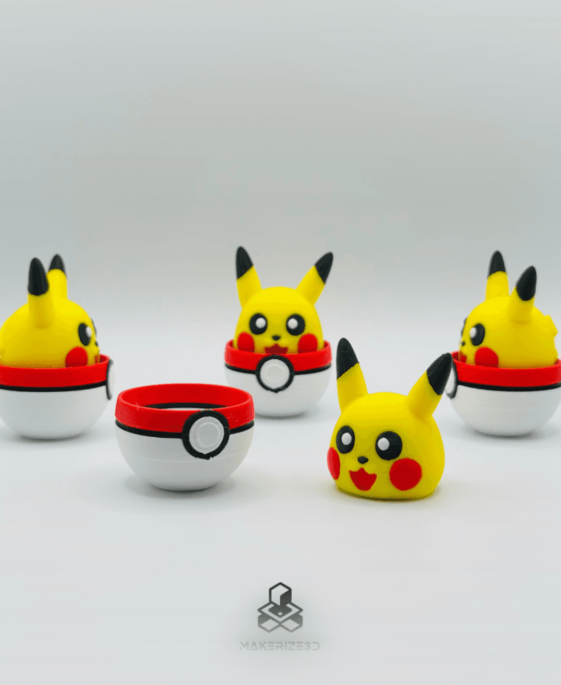 Pikachu Fidget Clicker 3d model