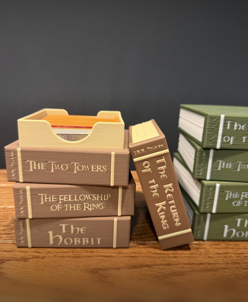 LOTR Book Deck Box (AMS required) 3d model