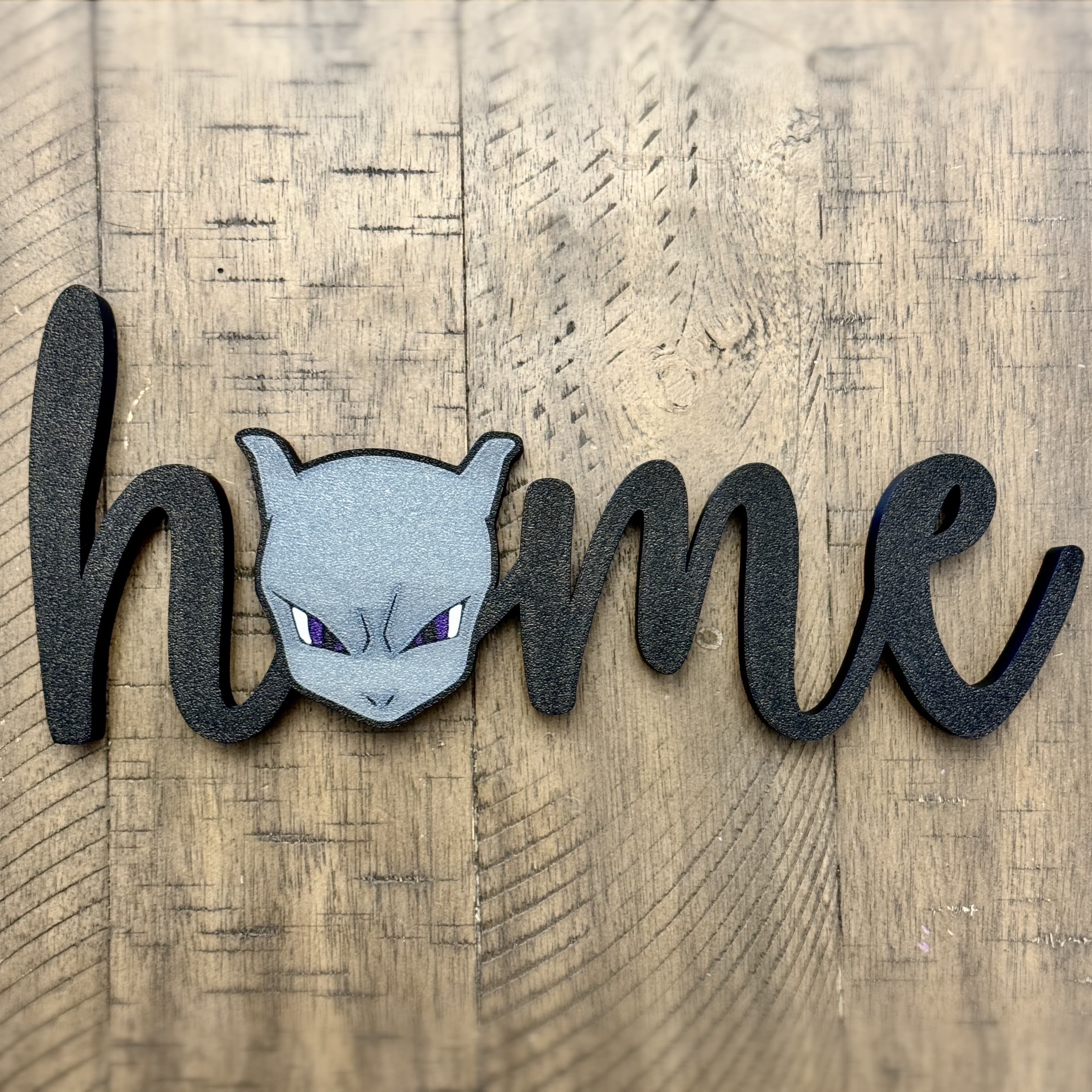 Mew2 Home Sign 3d model