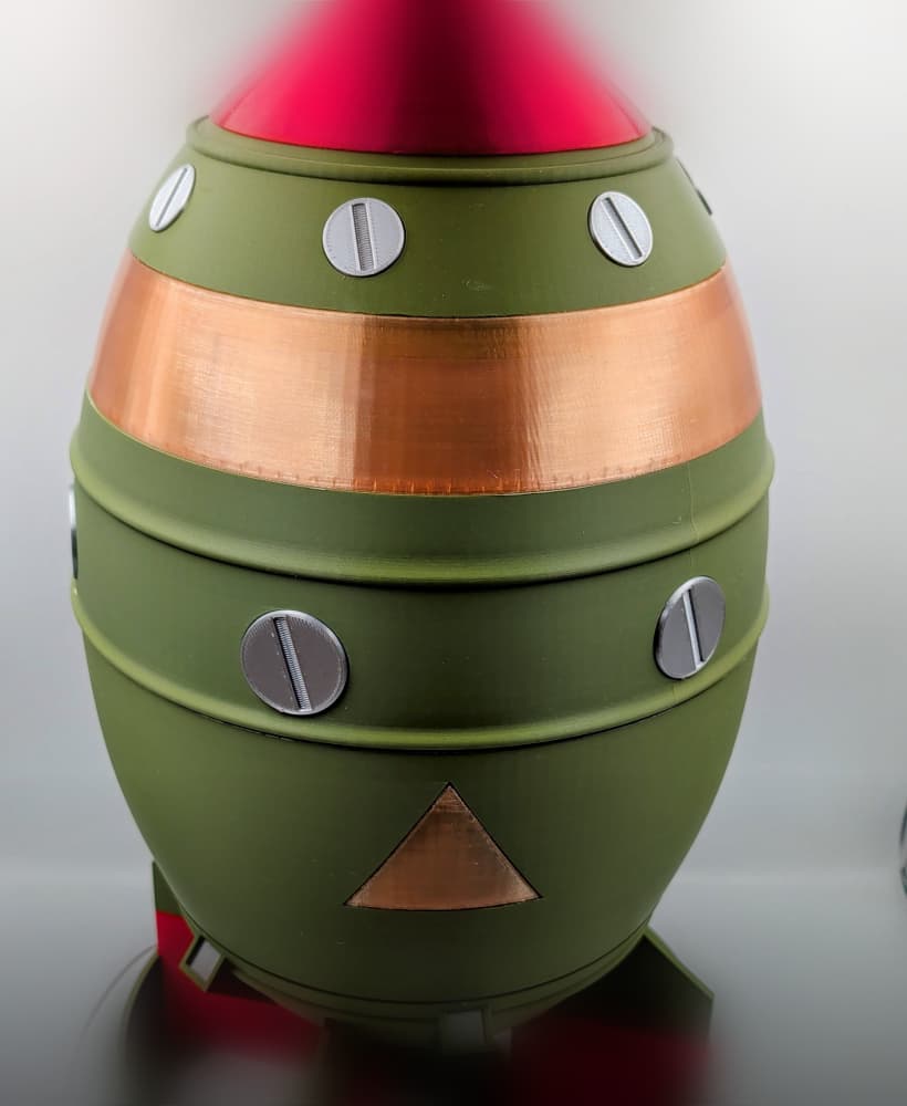 Fallout Mini Nuke - Lamp 3d model