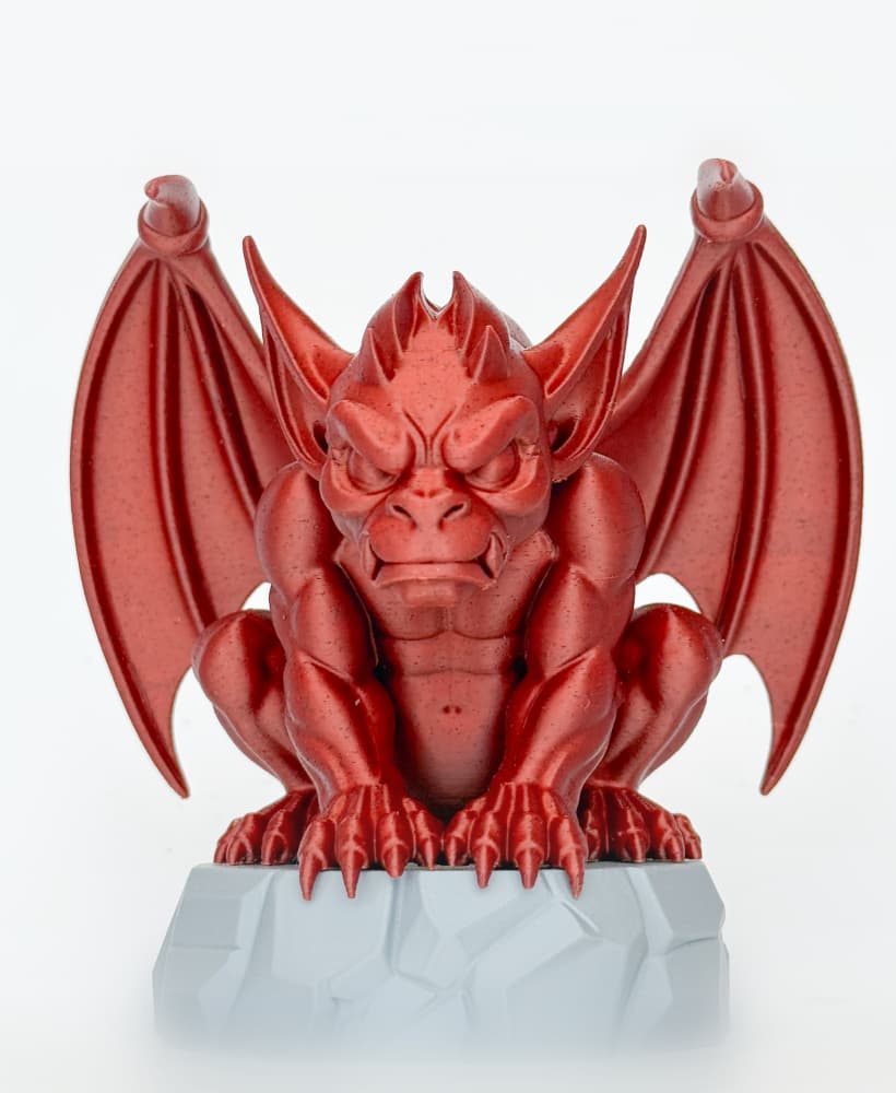 Little Gargoyle Statuette – Gothic Fantasy Creature 3d model