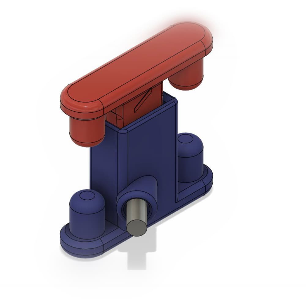 45 Degree Filament Cutter 3d model