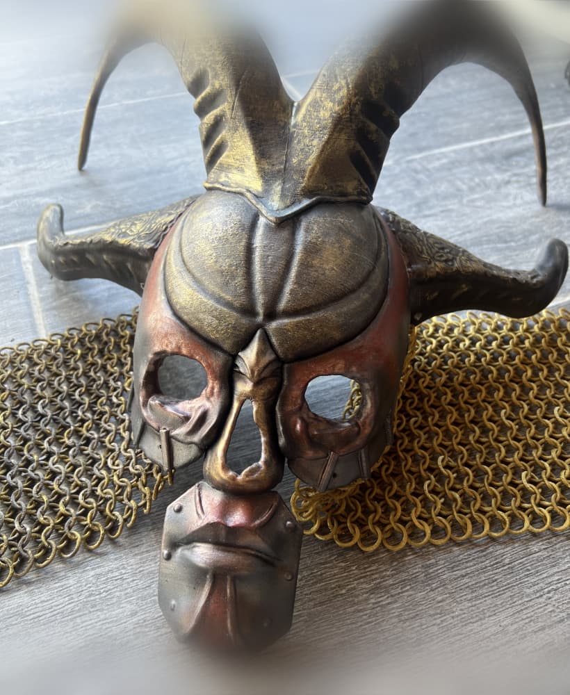 Valkyrie Horned Mask 3d model