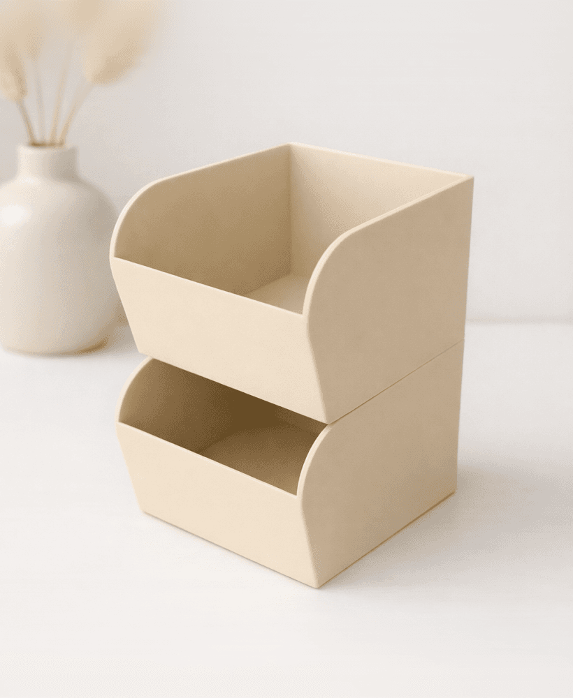 Tier Desk Storage Organizer 3d model