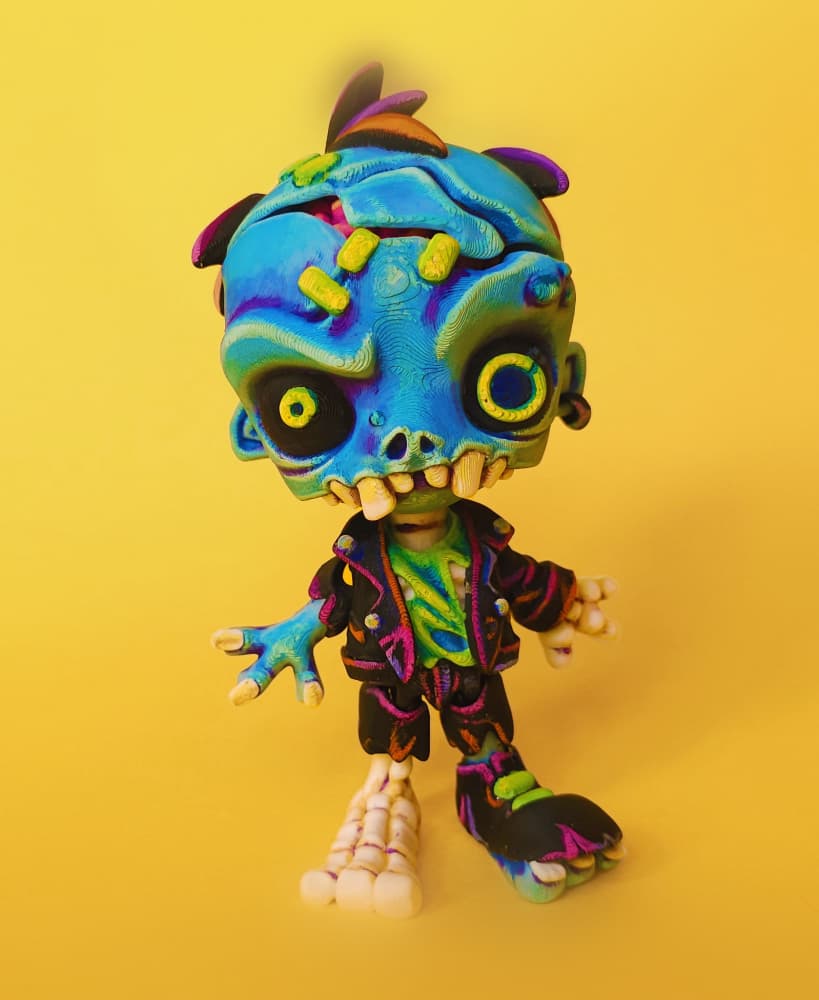 Creepy Zombie 3d model