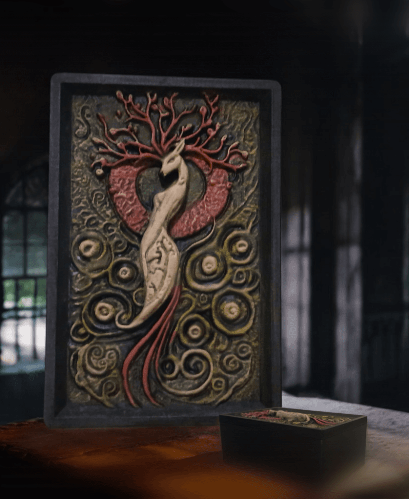Wolf Spirit Keepsake Box 3d model