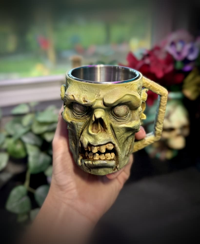 Zombie cup! 3d model