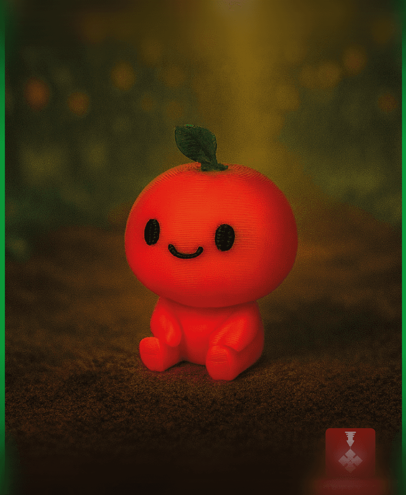 Oranje fruit & veggie buddy 3d model