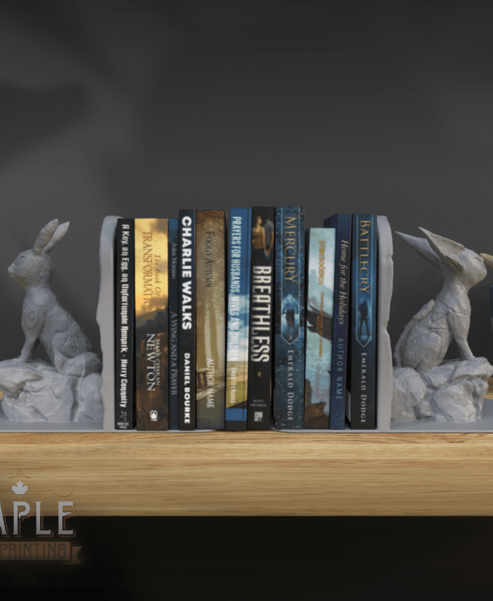 Espeon and Umbreon Bookends - Pokemon 3d model