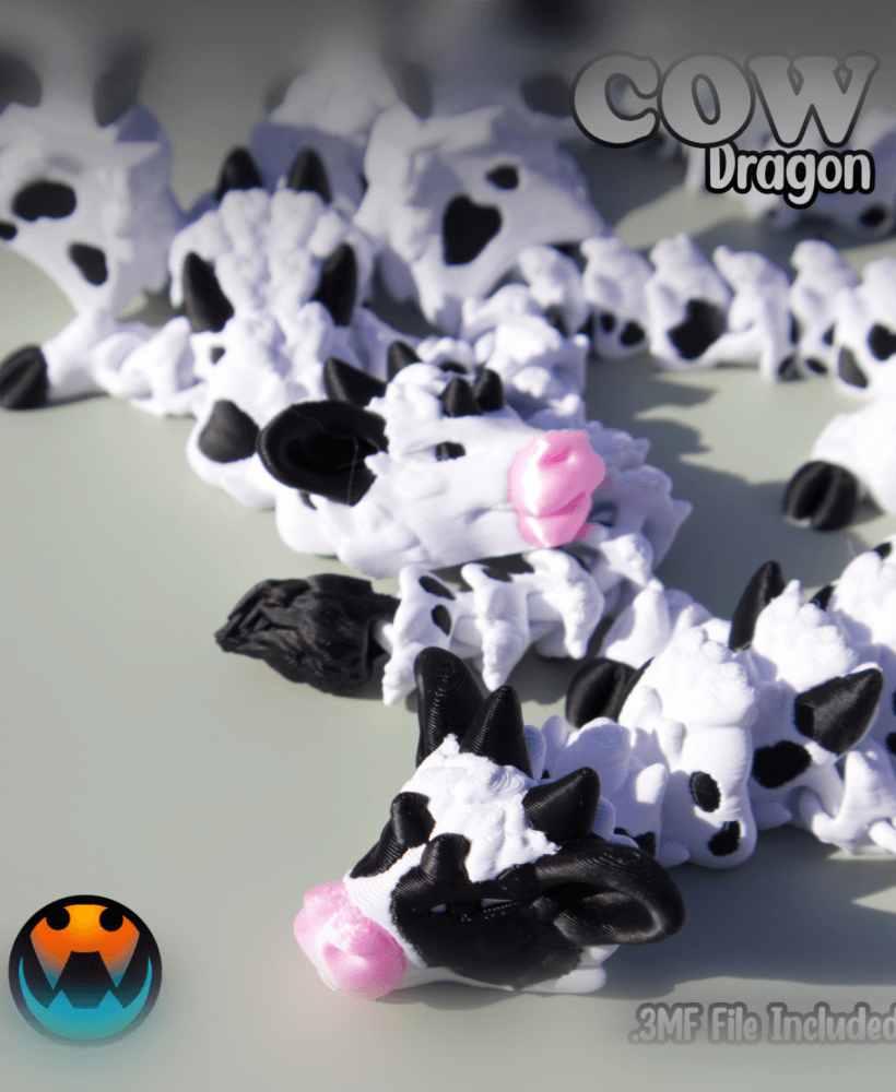 Cow Dragon 3d model