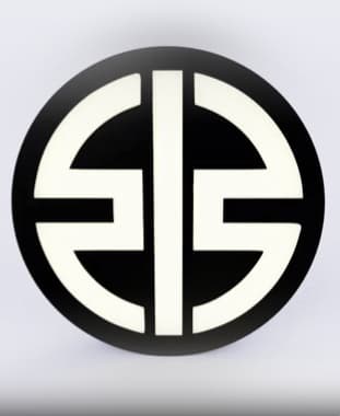 Kawasaki Sign – LED strip compatible 3d model