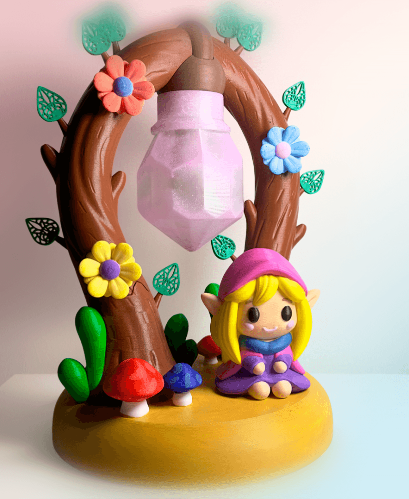 Fantasy Tree Lamp (Classic) 3d model