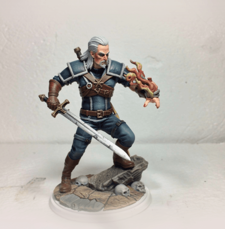 Geralt 3d model