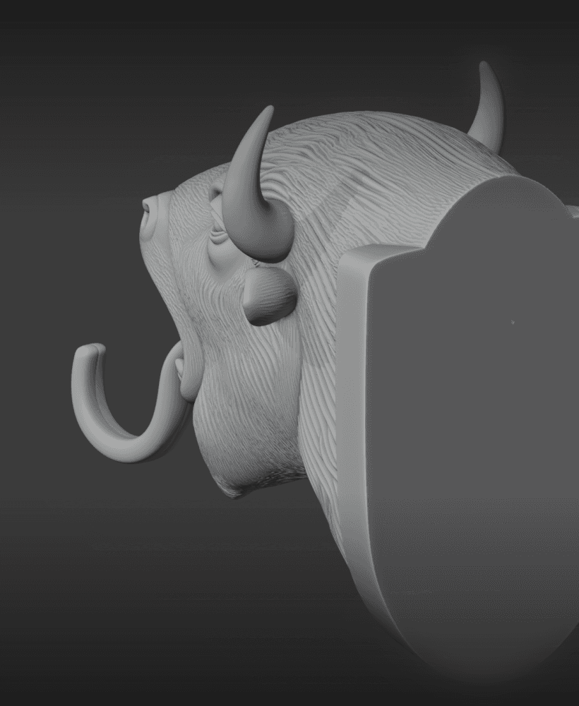 Bison.stl 3d model