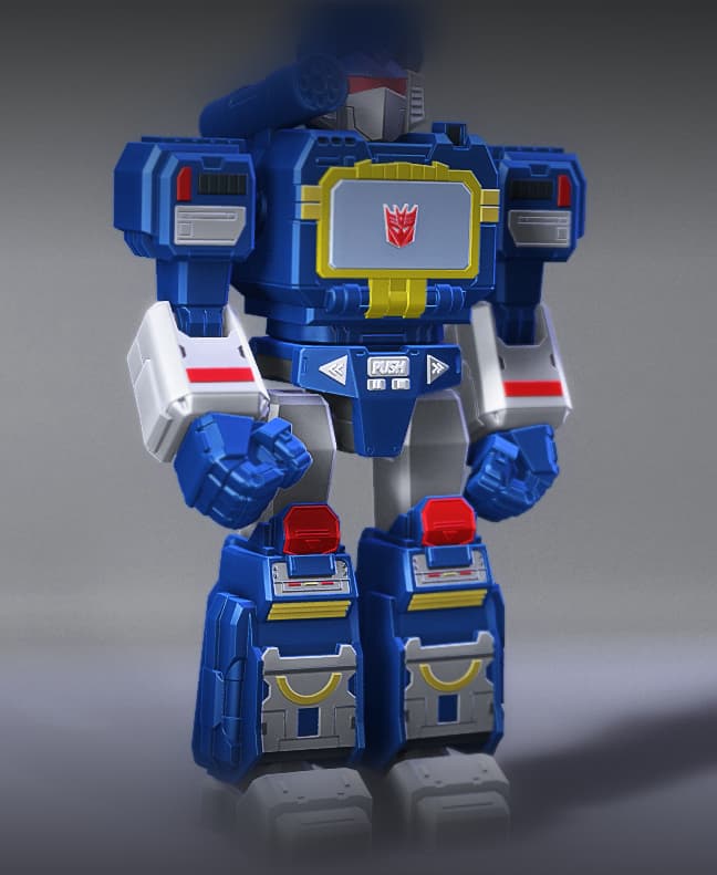 Soundwave Blokees 3d model