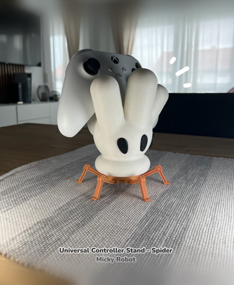 Cyborg Universal Controller Stand - Inspired by "Micky Mouse" - Fan Art 3d model