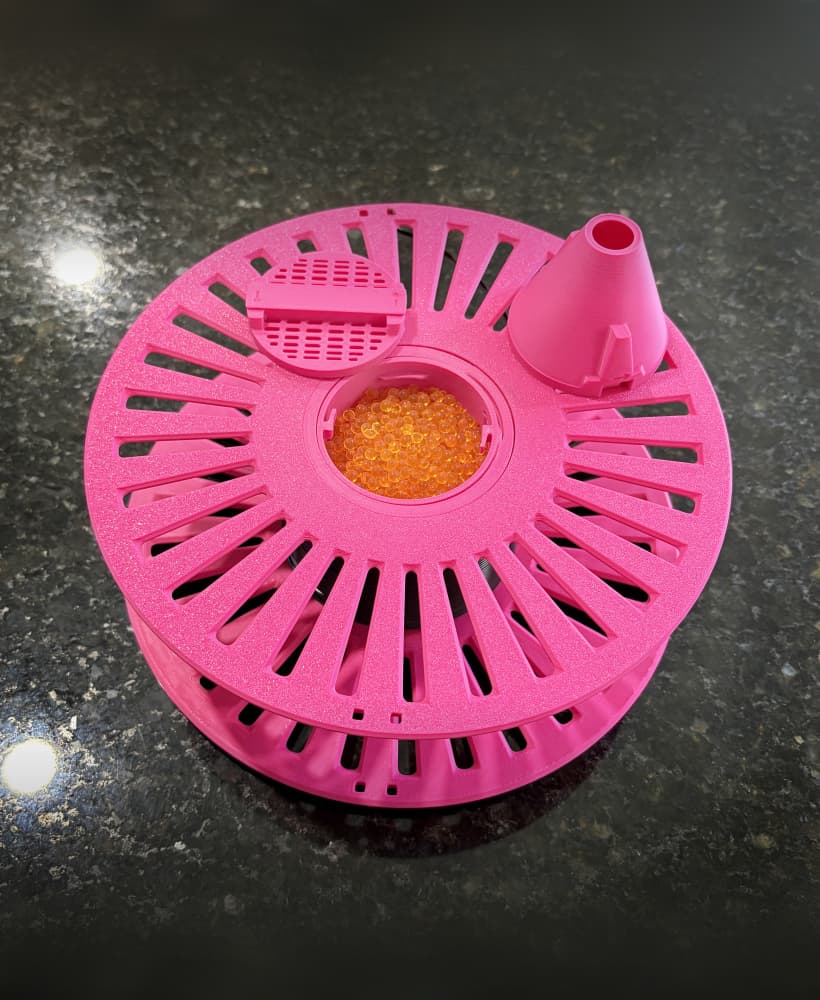 Filament Spool with silica Beads storage 3d model
